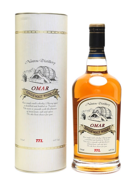 Nantou Omar Sherry Cask Taiwanese Single Malt Whisky 70cl