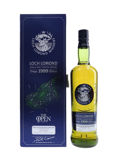 Loch Lomond 1999 Cask Strength Paul Lawrie Autograph Edition 70cl / 50.8%