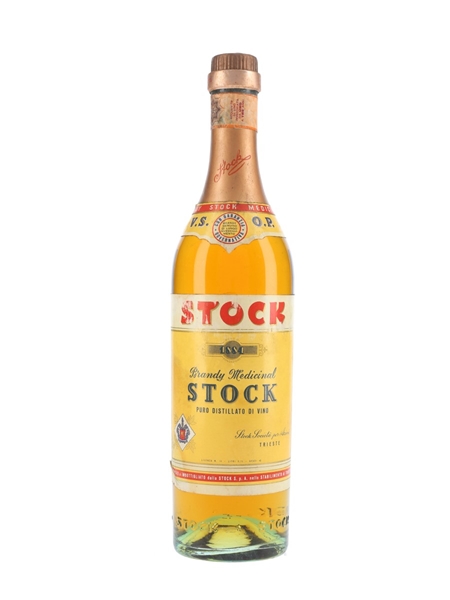 Stock VSOP Brandy Medicinal Bottled 1960s-1970s 75cl / 40%