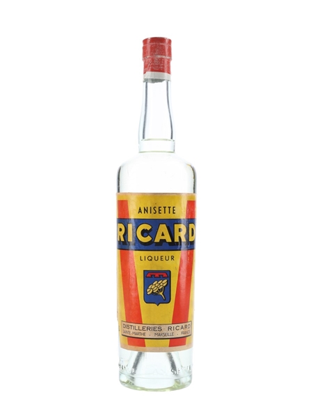 Ricard Anisette Liqueur Bottled 1940s-1950s 100cl