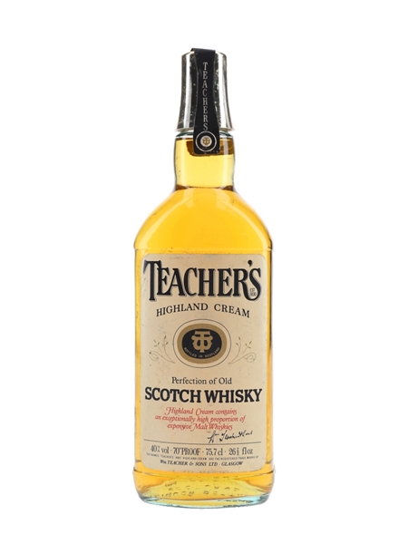 Teacher's Highland Cream Bottled 1970s 75.7cl / 40%