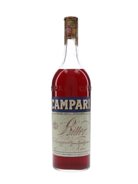 Campari Bitter Bottled 1970s 100cl / 25%