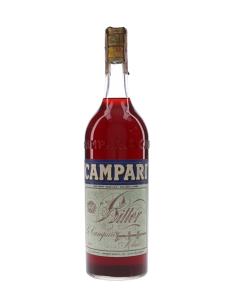 Campari Bitter Bottled 1970s 100cl / 25%