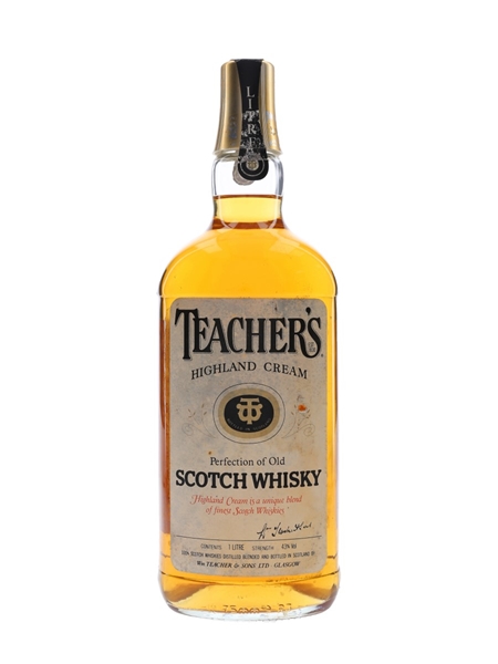 Teacher's Highland Cream Bottled 1980s 100cl / 43%