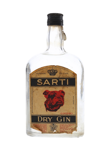 Sarti Dry Gin Bottled 1950s 75cl / 45%