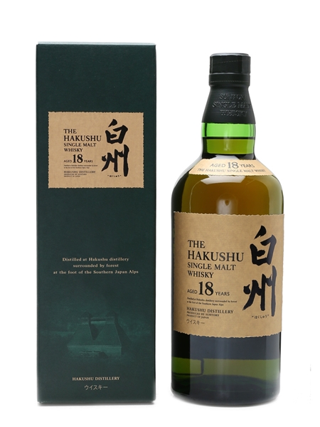 Hakushu 18 Years Old 70cl 43%