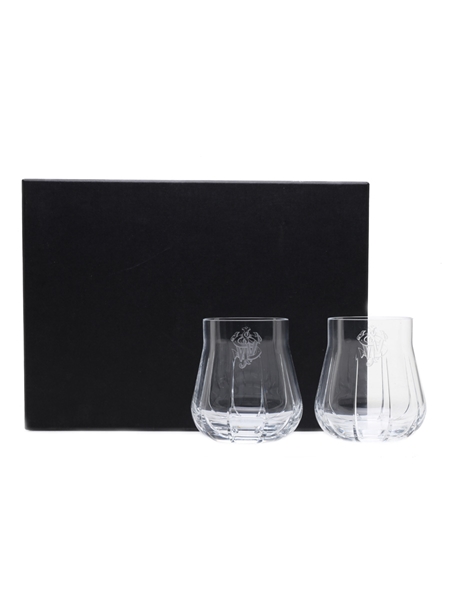 Johnnie Walker Chateau Baccarat Glasses  11cm x 10cm