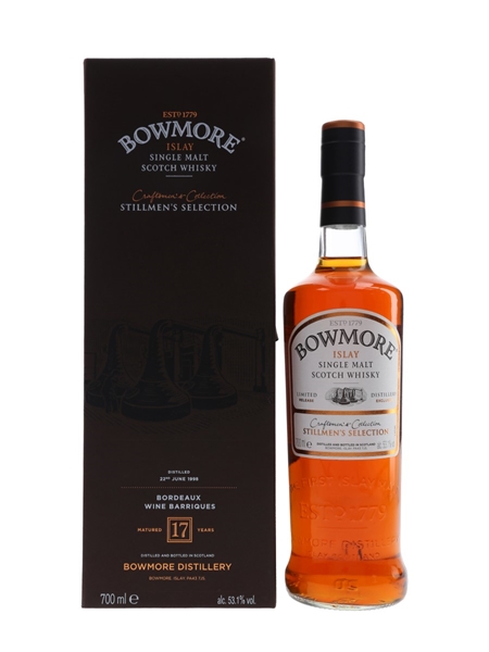 Bowmore 1998 17 Year Old Stillmen's Selection  70cl / 53.1%