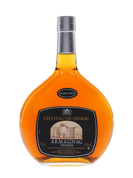 Chateau De Gensac Hors D'Age Armagnac Ténarèze  70cl / 43%