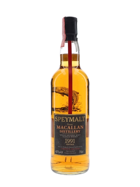 Macallan 1991 Speymalt Bottled 2000 - Gordon & MacPhail 70cl / 40%