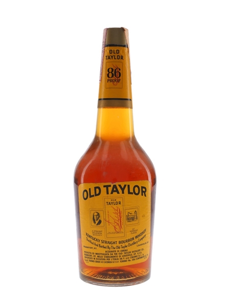 Old Taylor Bottled 1970s - Cinzano 75cl / 43%