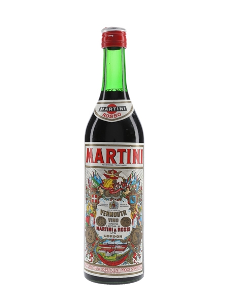 Martini Rosso Vermouth Bottled 1970s 75cl / 17%