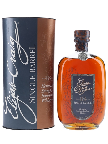 Elijah Craig 18 Year Old Bottled 1990s - Single Barrel 75cl / 45%