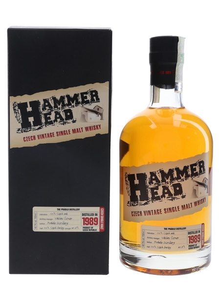 Hammer Head 1989 Czech Single Malt 70cl / 40.7%