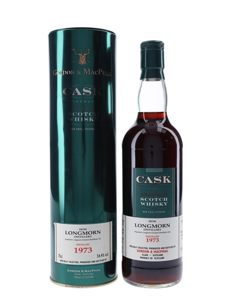 Longmorn 1973 Cask Strength Bottled 2007 - Gordon & MacPhail 70cl / 54.4%