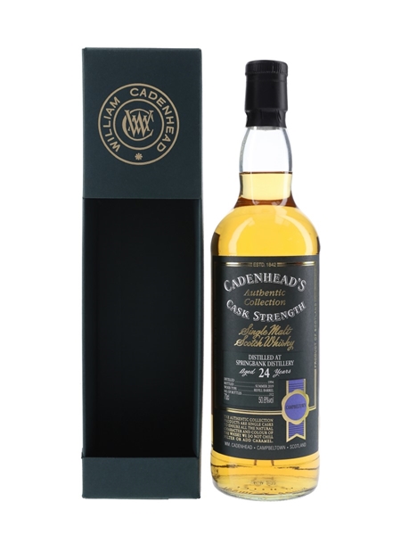 Springbank 1994 24 Year Old Bottled 2019 - Cadenhead's 70cl / 50.8%