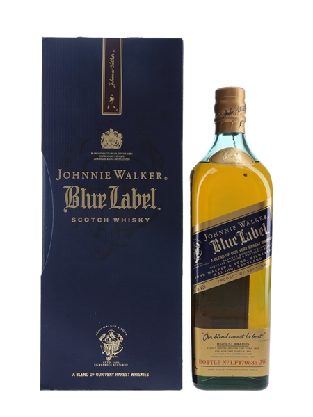 Johnnie Walker Blue Label Bottled 1990s 75cl / 43%