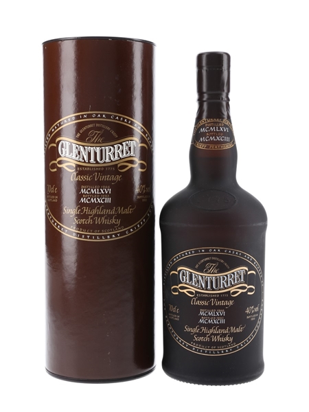 Glenturret 1966 Classic Vintage Bottled 1993 70cl / 40%