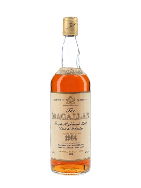 THE　MACALLAN　ザ・マッカラン　ミニボトル　1964・1965　2本 未開栓古酒 The MACALLAN ザ マッカラン 12年 シングルモルト