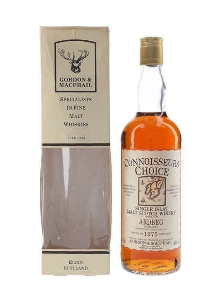 Ardbeg 1975 Connoisseurs Choice Bottled 1980s - Gordon & MacPhail 75cl / 40%