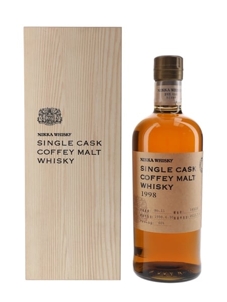 Nikka Single Cask Coffey Malt 1998 Cask #143228 70cl / 60%