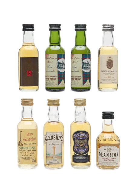 Assorted Single Malt Scotch Whisky 8 x 5cl 