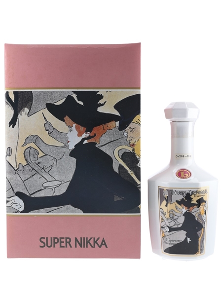 Super Nikka Ceramic Decanter Toulouse-Lautrec 50cl / 43%