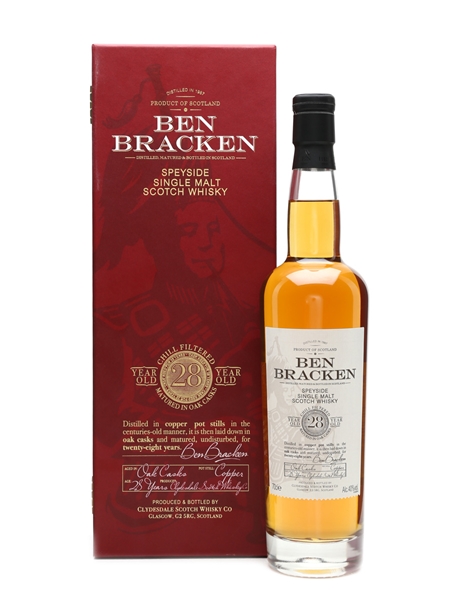 Ben Bracken 1987 28 Years Old 70cl / 40%