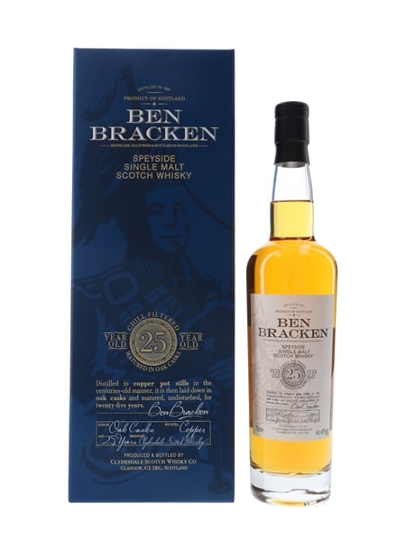 Ben Bracken 1991 25 Year Old Clydesdale Scotch Whisky Co. 70cl / 40%