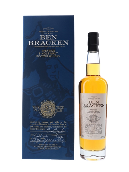 Ben Bracken 1991 25 Year Old Clydesdale Scotch Whisky Co. 70cl / 40%