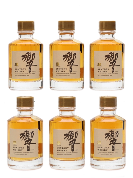 Suntory Hibiki Bottled 1980s 6 x 5cl / 43%