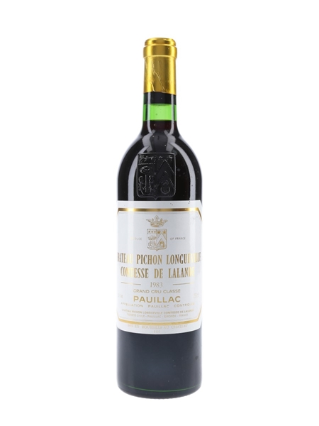 Chateau Pichon Longueville Comtesse 1983 Deuxieme Cru Classe - Pauillac 75cl / 12.5%