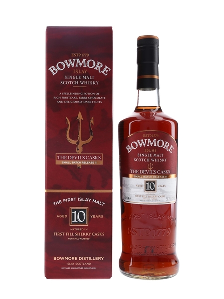 Bowmore 10 Year Old The Devil's Casks Small Batch Release II 70cl / 56.3%