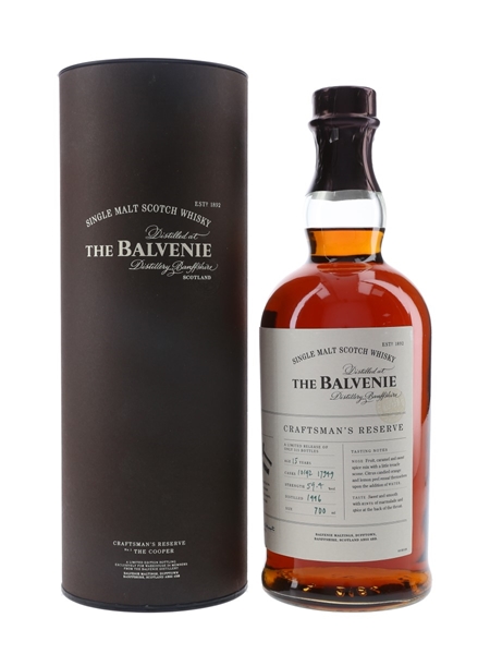 Balvenie 1996 15 Year Old Craftsman's Reserve No. 1 The Cooper 70cl / 59.4%