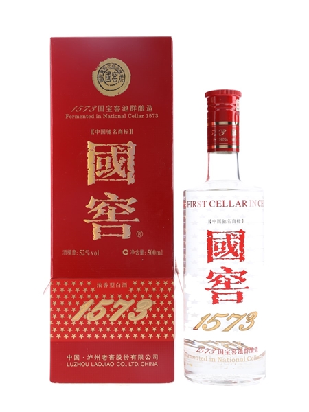 National Cellar 1573 Baijiu Luzhou Laojiao Co. Ltd. 50cl / 52%