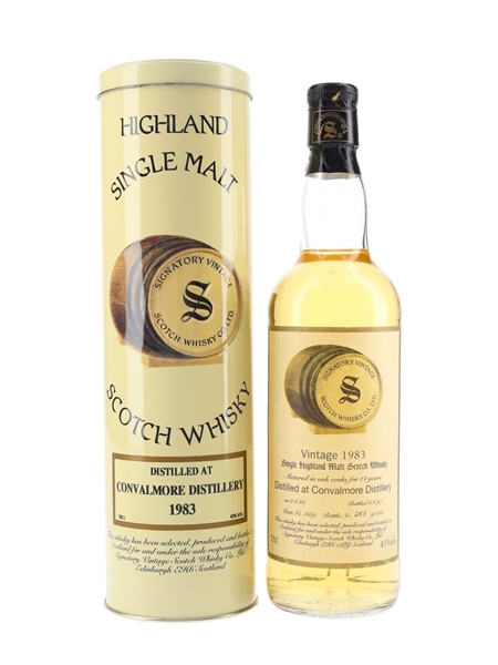 Convalmore 1983 14 Year Old Bottled 1997 - Signatory Vintage 70cl / 43%