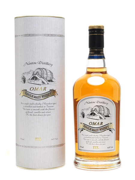 Nantou Omar Bourbon Cask Taiwanese Single Malt Whisky 70cl