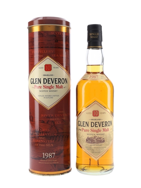 Glen Deveron 1987 10 Year Old  70cl / 40%