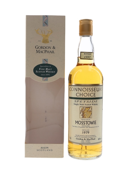 Mosstowie 1979 Connoisseurs Choice Bottled 1997 - Gordon & MacPhail 70cl / 40%