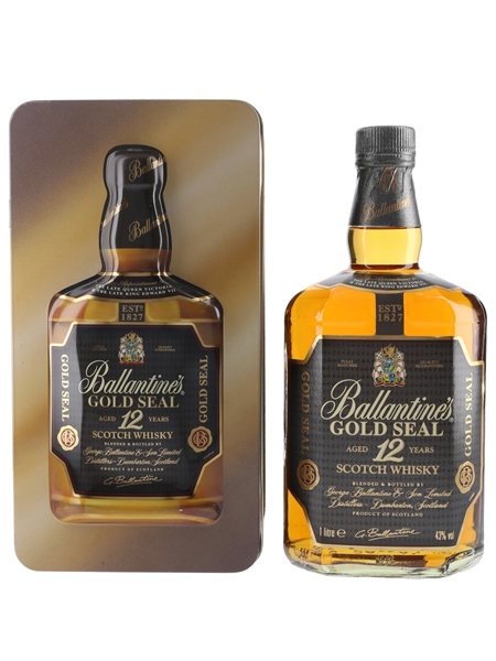 Ballantine's Gold Seal 12 Year Old Duty Free 100cl / 43%