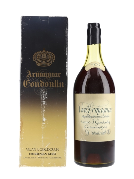 Veuve Goudoulin 1934 Vieil Armagnac - Large Format 150cl / 40%