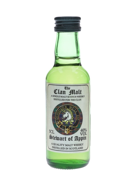 Clan Malt Stewart Of Appin  5cl / 40%