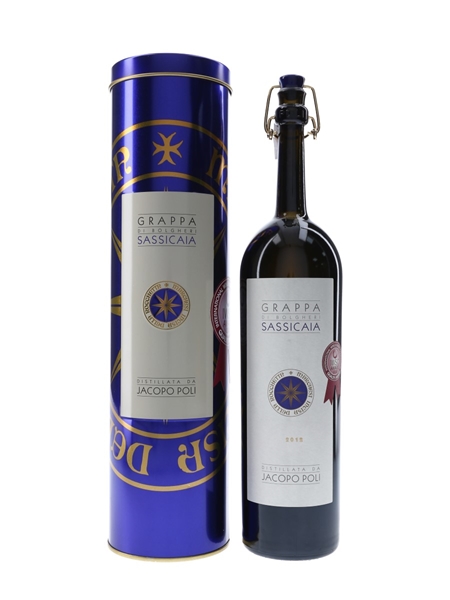 Jacopo Poli Grappa Sassicaia 2012  50cl / 40%