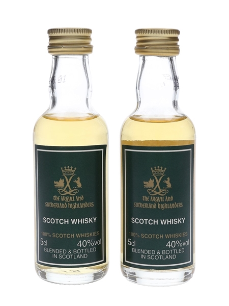 Argyll And Sutherland Highlanders  2 x 5cl / 40%