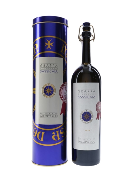 Jacopo Poli Grappa Sassicaia 2012  50cl / 40%