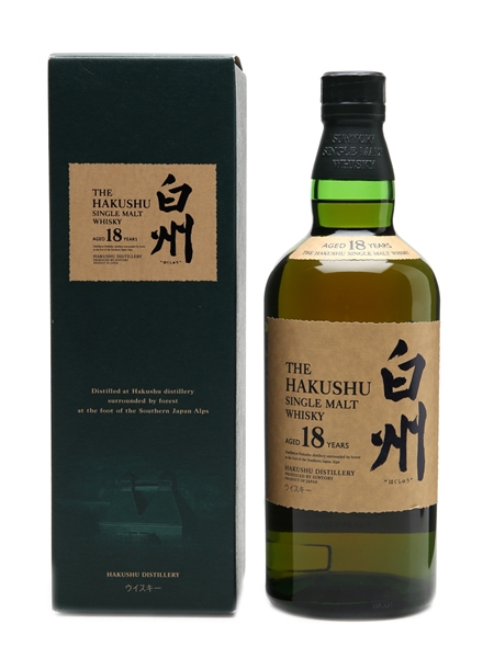 Hakushu 18 Years Old 70cl 43%