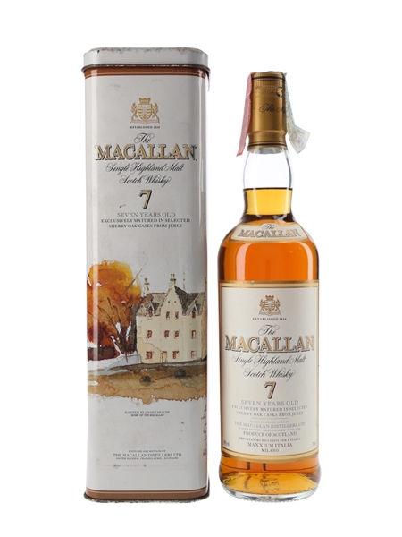 Macallan 7 Year Old Bottled 2000s - Maxxium Italia 70cl / 40%