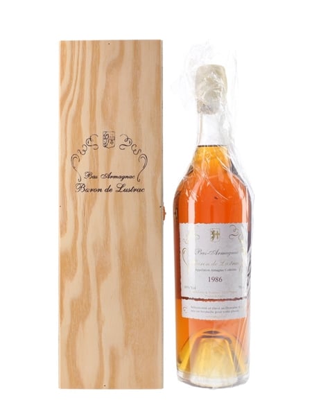 Baron De Lustrac 1986 Bas Armagnac  70cl / 40%