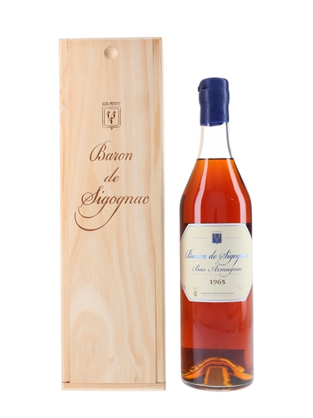 Baron De Sigognac 1965 Bas Armagnac Bottled 2015 70cl / 40%