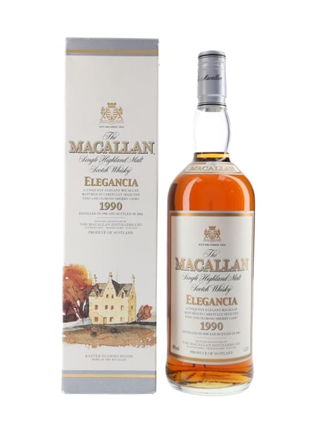 Macallan 1990 Elegancia Bottled 2002 100cl / 40%